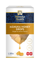 Load image into Gallery viewer, Manuka Honey with Ginger & Lemon Lozenges (15 lozenges 65g)